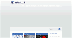 Desktop Screenshot of meralisgroup.com